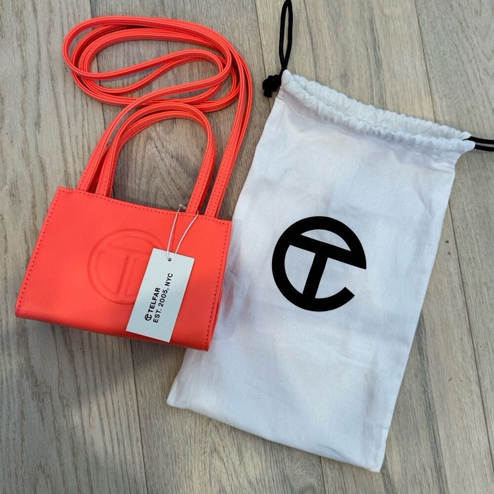 NWT Authentic Telfar Small Shopping Bag in Hazard